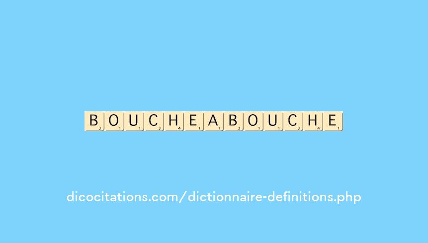 bouche-a-bouche
