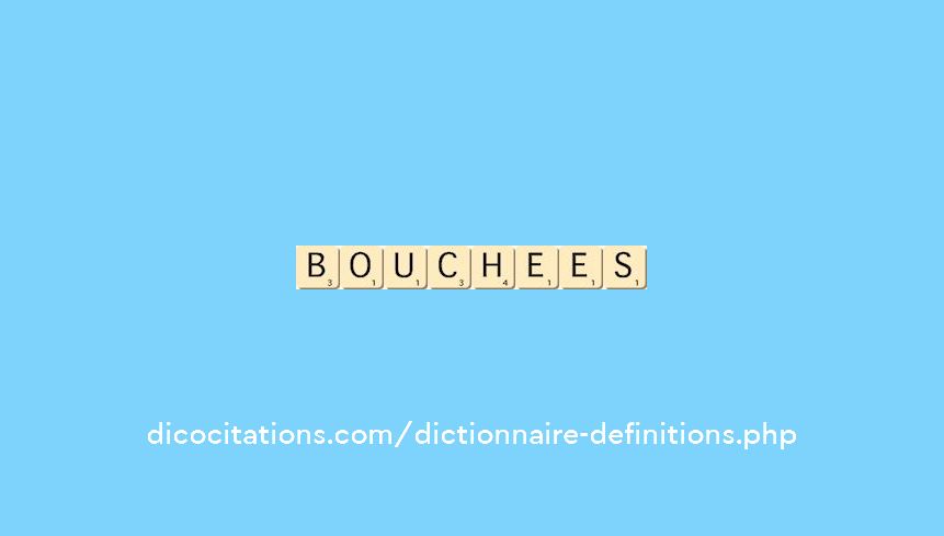 bouchees bouchees