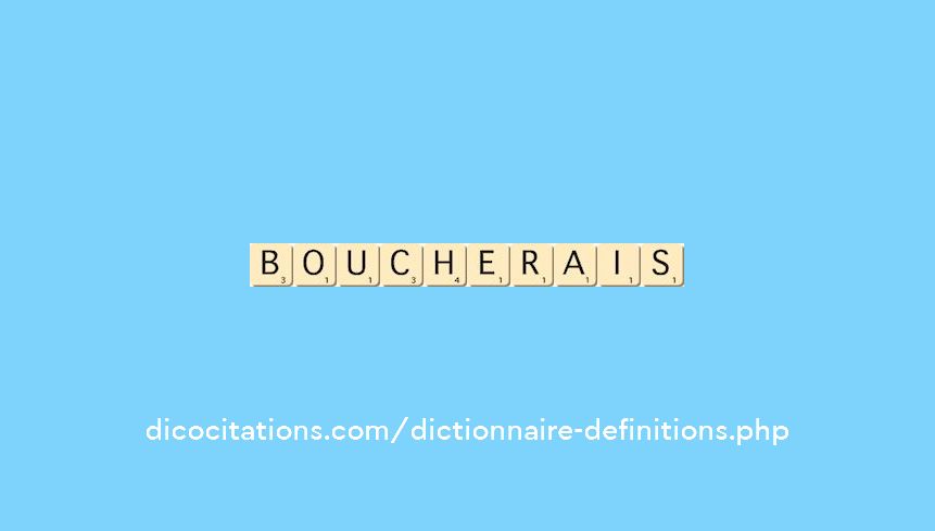 boucherais boucherais
