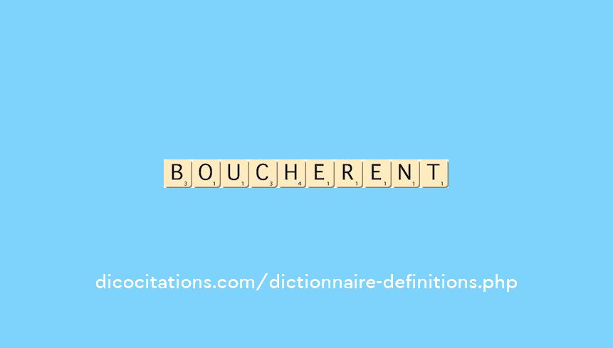 boucherent boucherent