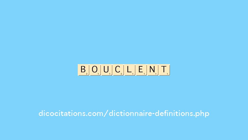bouclent