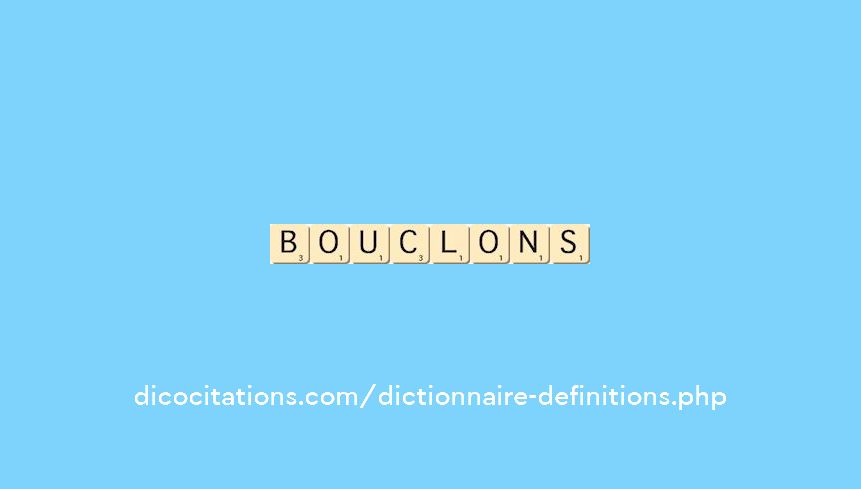 bouclons