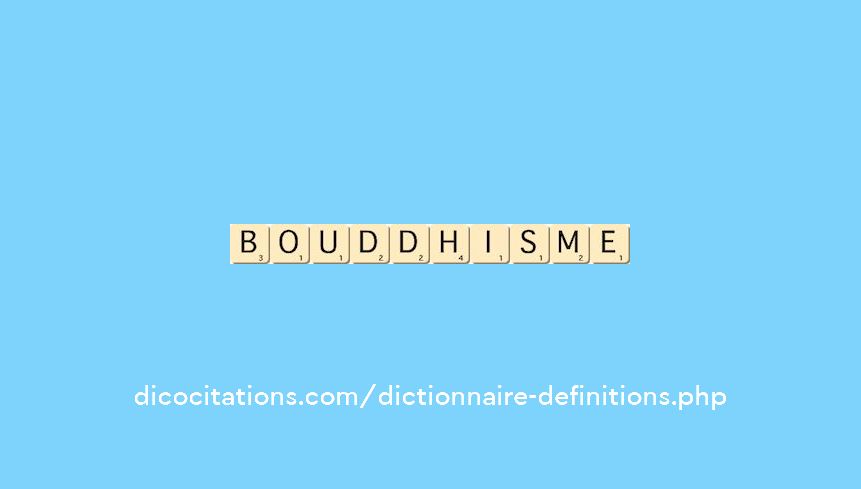 bouddhisme bouddhisme