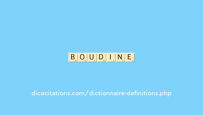 boudine