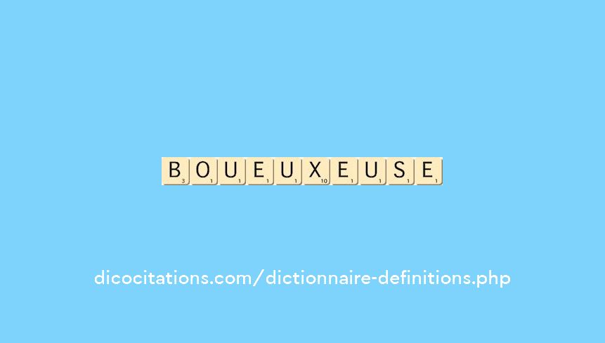 boueux--euse