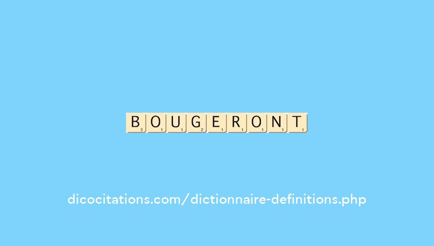 bougeront bougeront