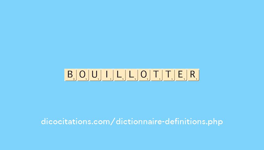 bouillotter