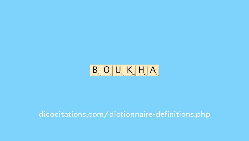 boukha boukha