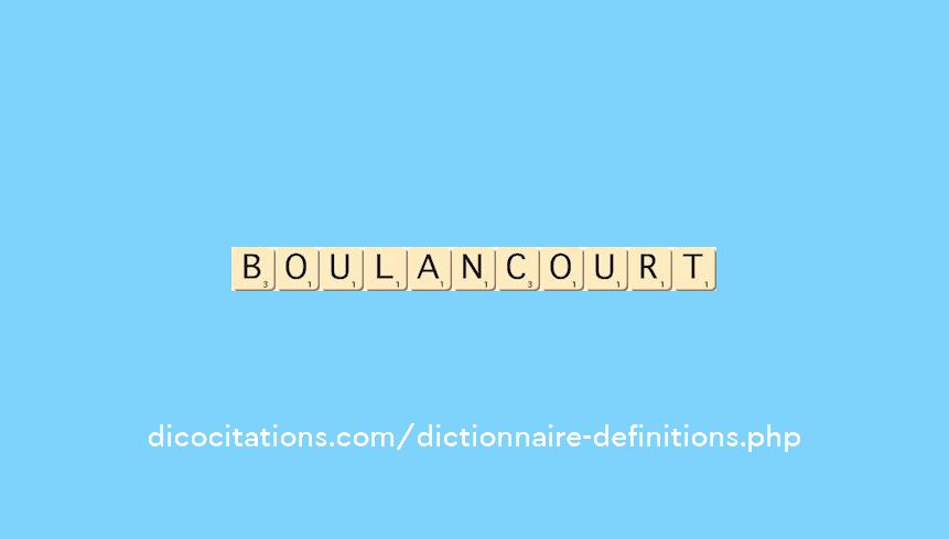 boulancourt