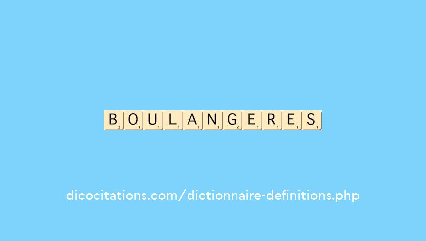boulangeres boulangeres