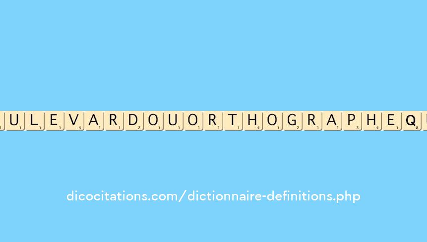 boulevard-ou--orthographe-qu-a