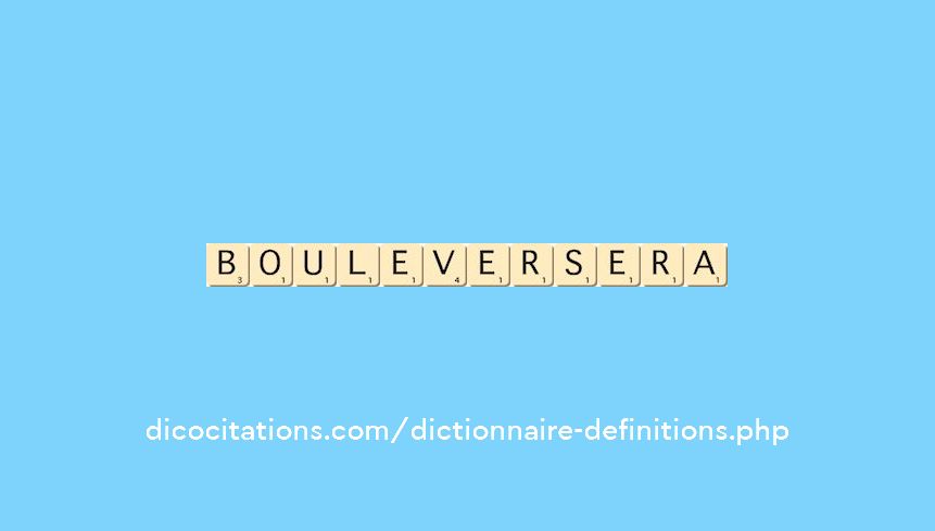 bouleversera bouleversera