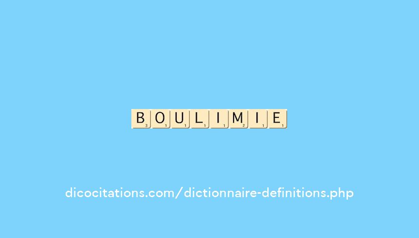 boulimie