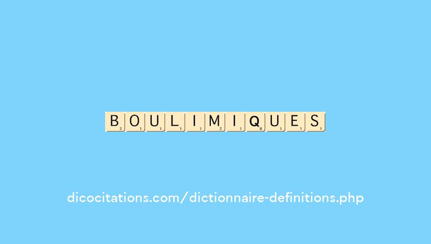 boulimiques boulimiques