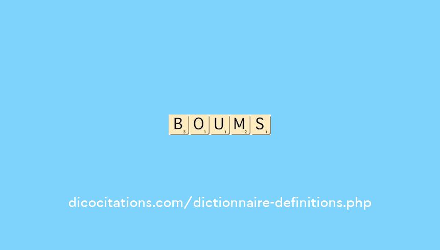boums