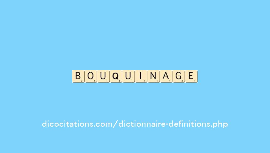 bouquinage bouquinage