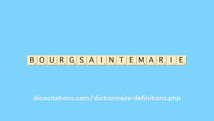 bourg-sainte-marie