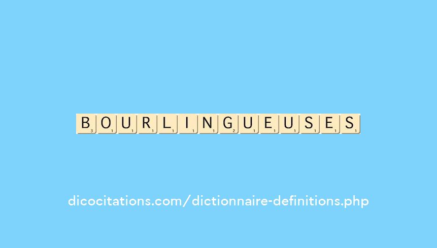 bourlingueuses