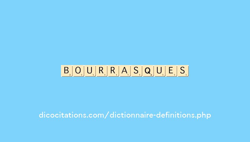 bourrasques bourrasques