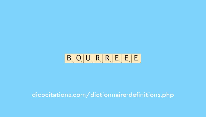 bourre--ee