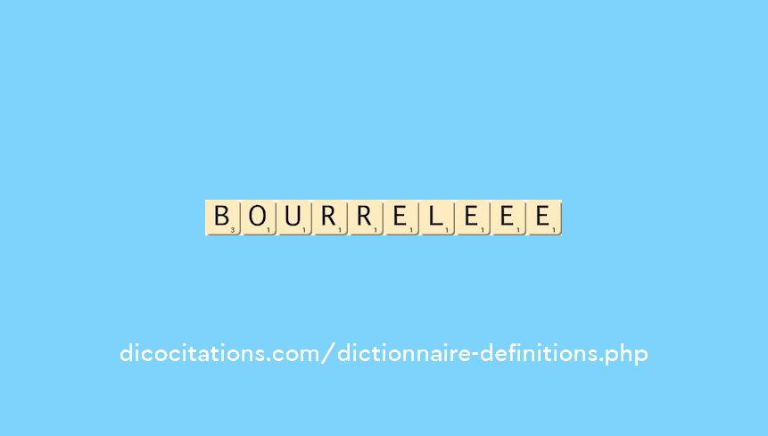 bourrele--ee