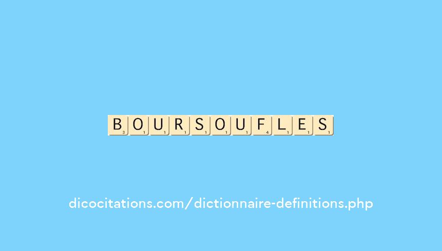 boursoufles boursoufles