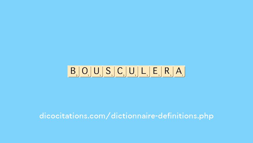 bousculera