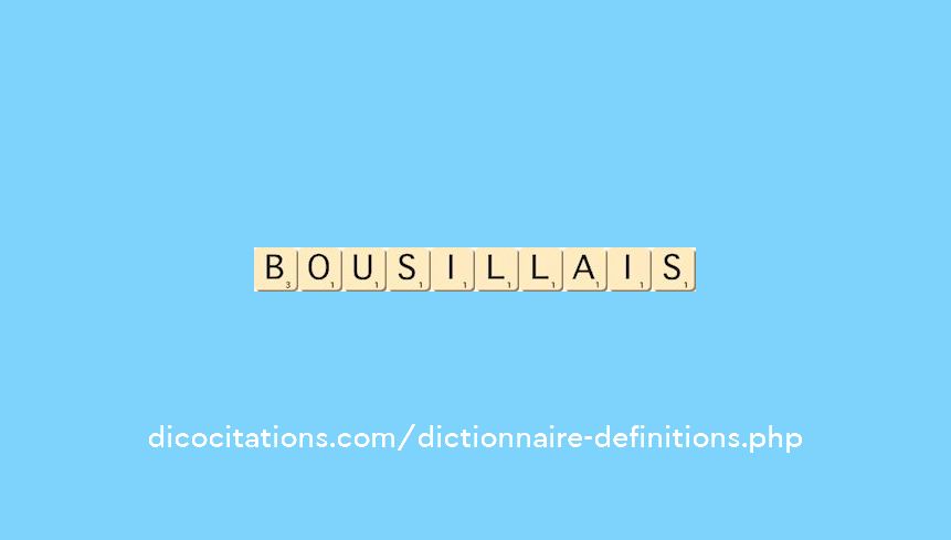 bousillais bousillais