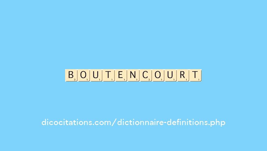 boutencourt