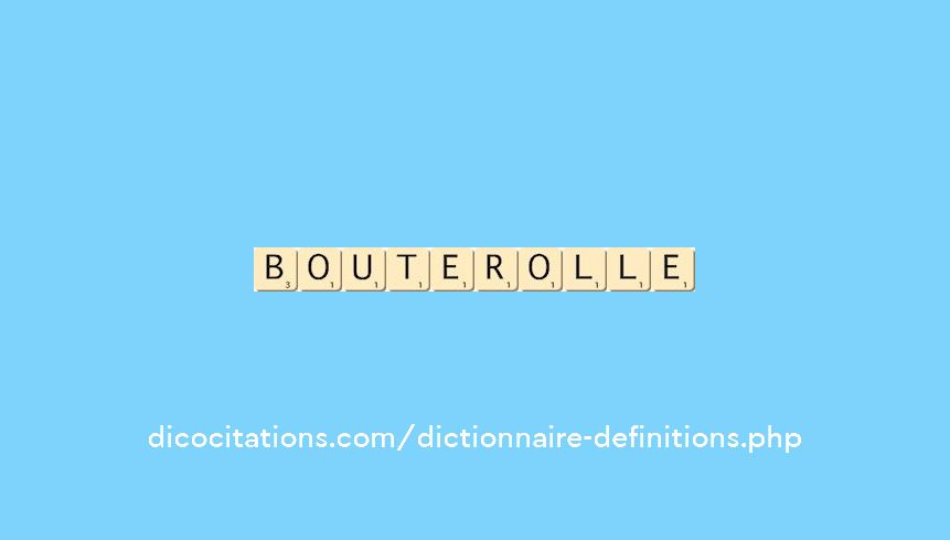 bouterolle