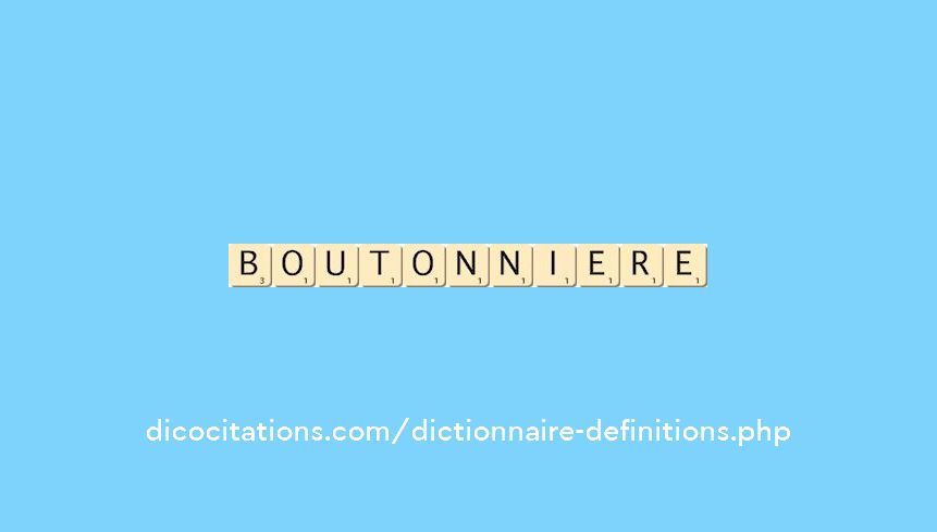 boutonniere