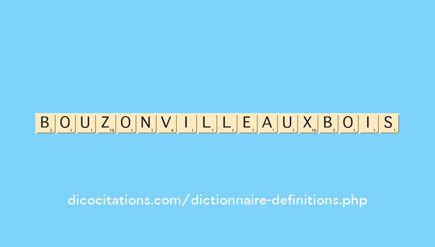 bouzonville-aux-bois
