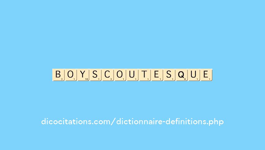 boy-scoutesque boy-scoutesque