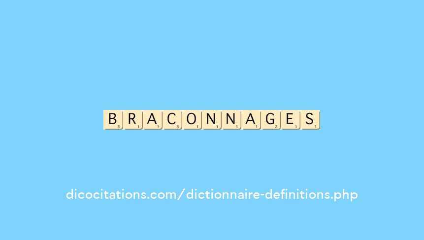 braconnages braconnages