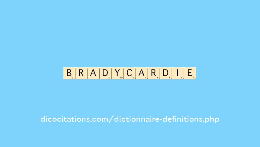 bradycardie bradycardie