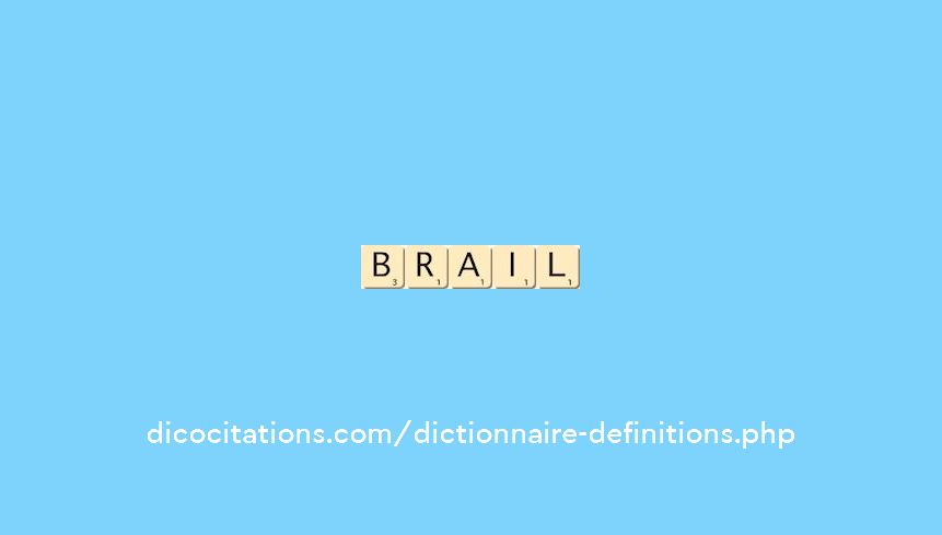 brail