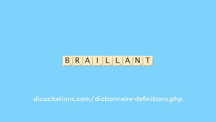 braillant braillant