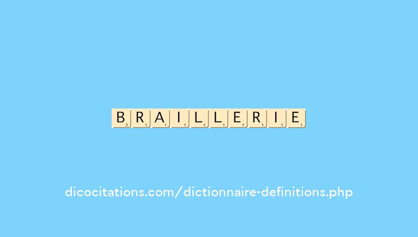braillerie