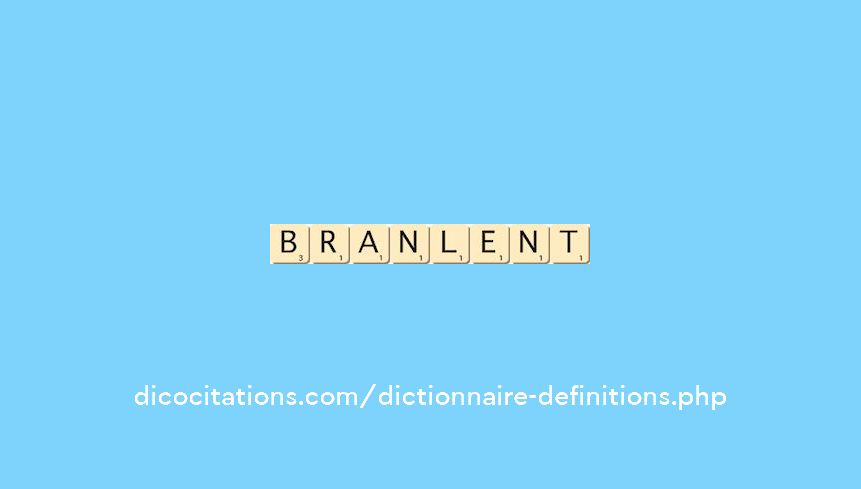 branlent branlent