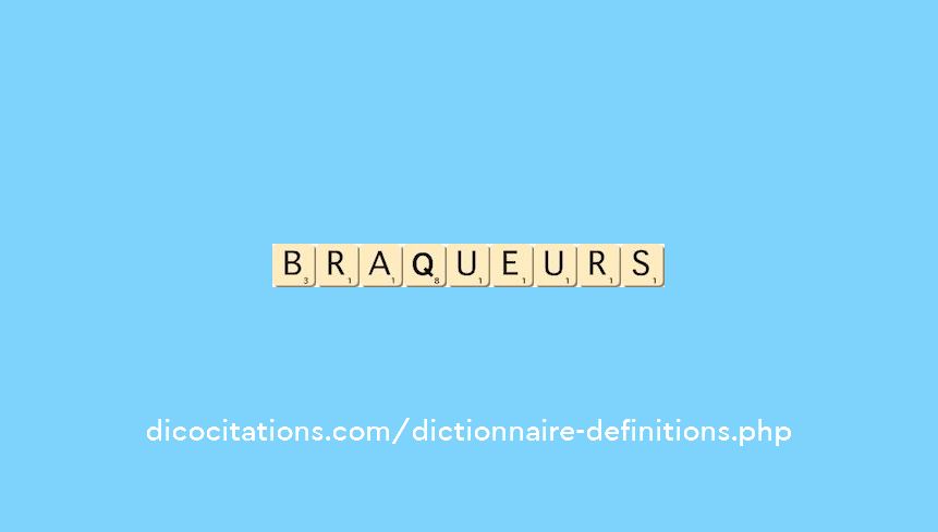 braqueurs braqueurs