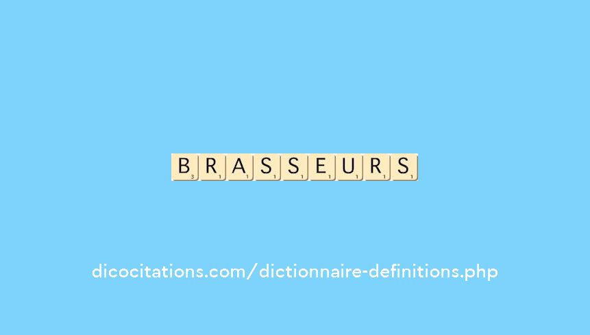 brasseurs brasseurs