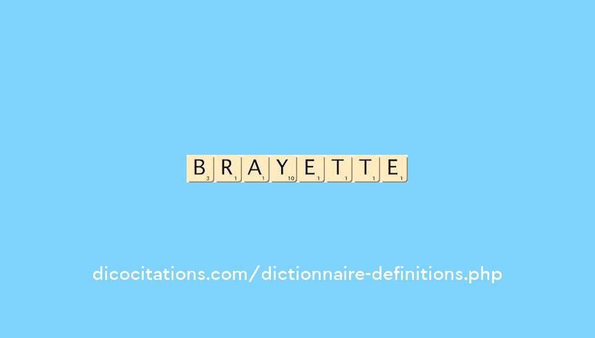 brayette