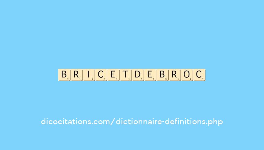 bric-et-de-broc bric-et-de-broc
