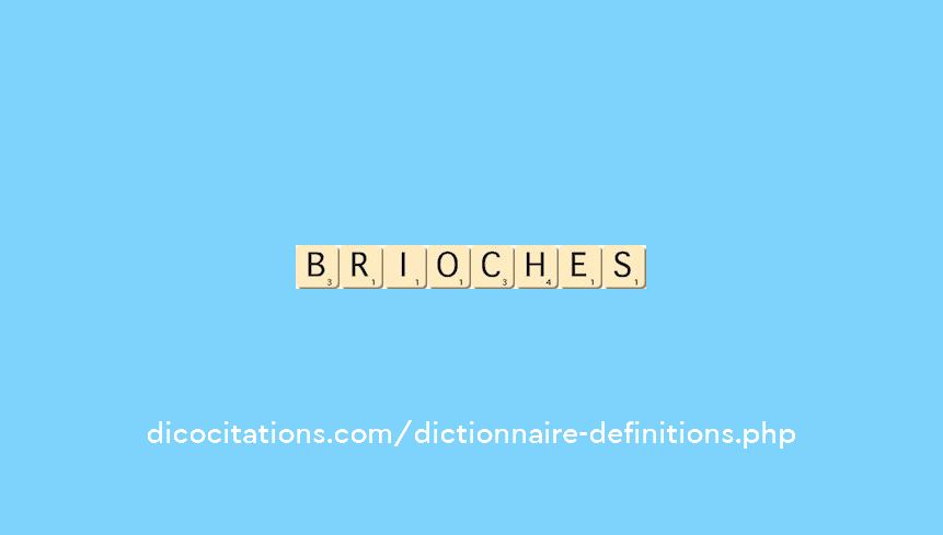 brioches brioches