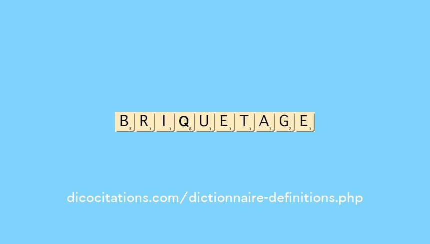briquetage briquetage