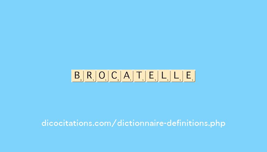 brocatelle