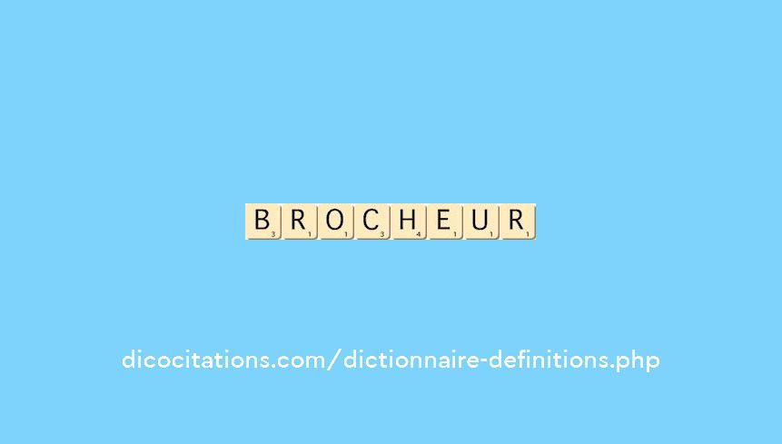 brocheur