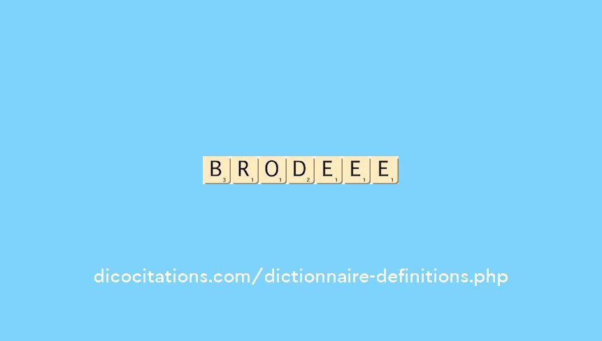 brode--ee brode--ee