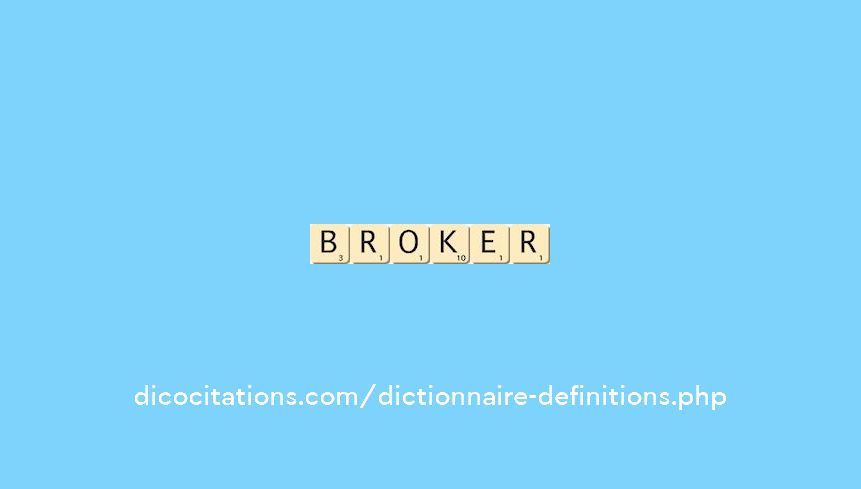 broker broker