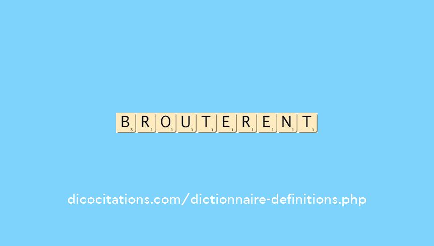 brouterent brouterent